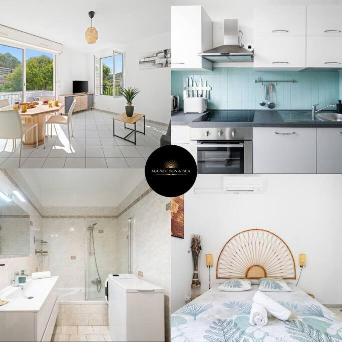 La Villa Julia - Calme - Spacieux - Parking Prive - Climatisation Menton Kültér fotó
