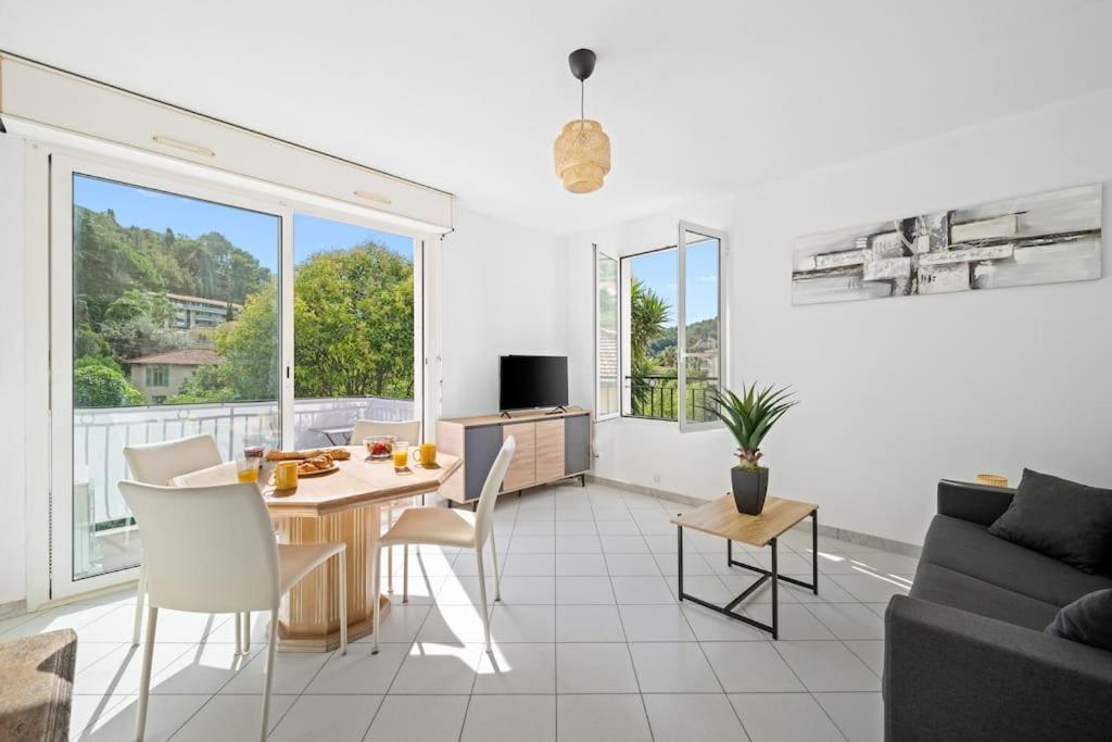 La Villa Julia - Calme - Spacieux - Parking Prive - Climatisation Menton Kültér fotó